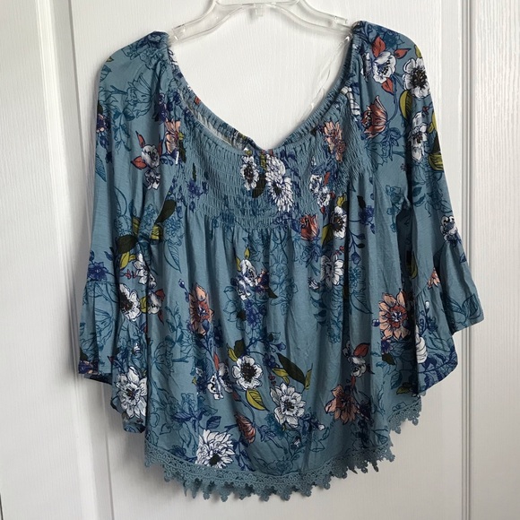 luq juliet crochet knit top